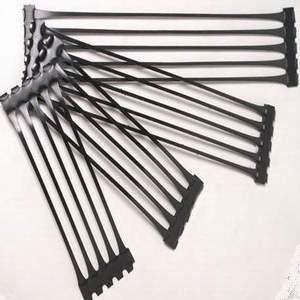 Single Direction Plastic Geogrid For Road Construction